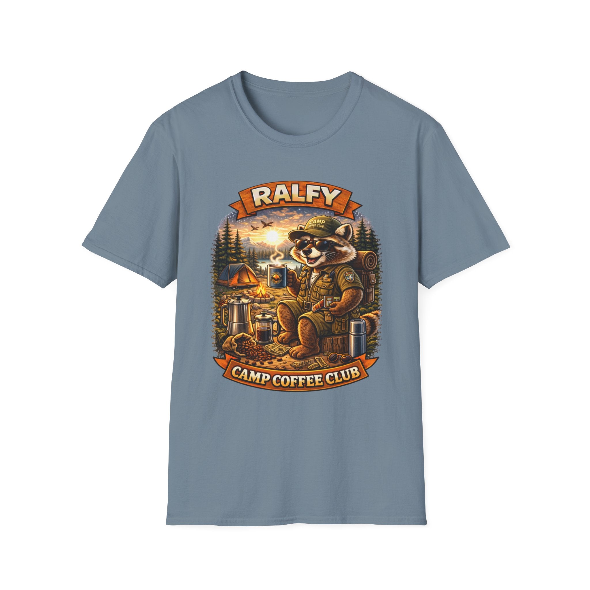 Ralfy Camp Coffee Club CraZee T-Shirt