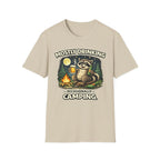 Mostly Drinking Occasionally Camping T-Shirt