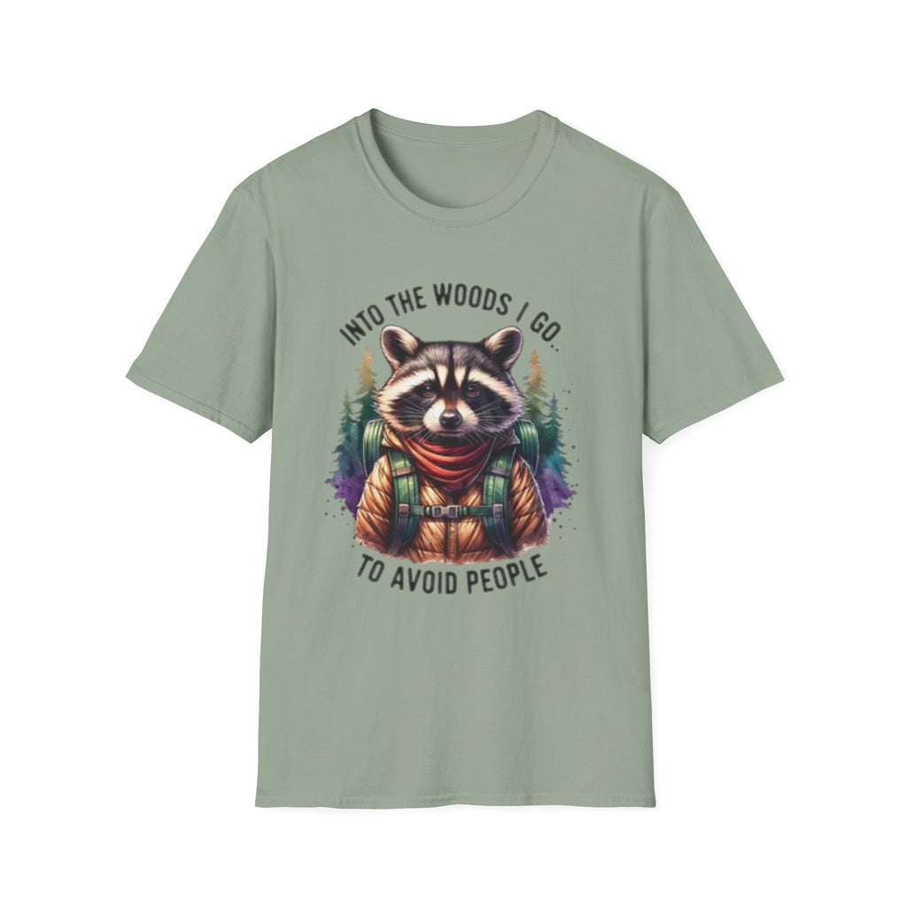 In The Woods I Go T-Shirt