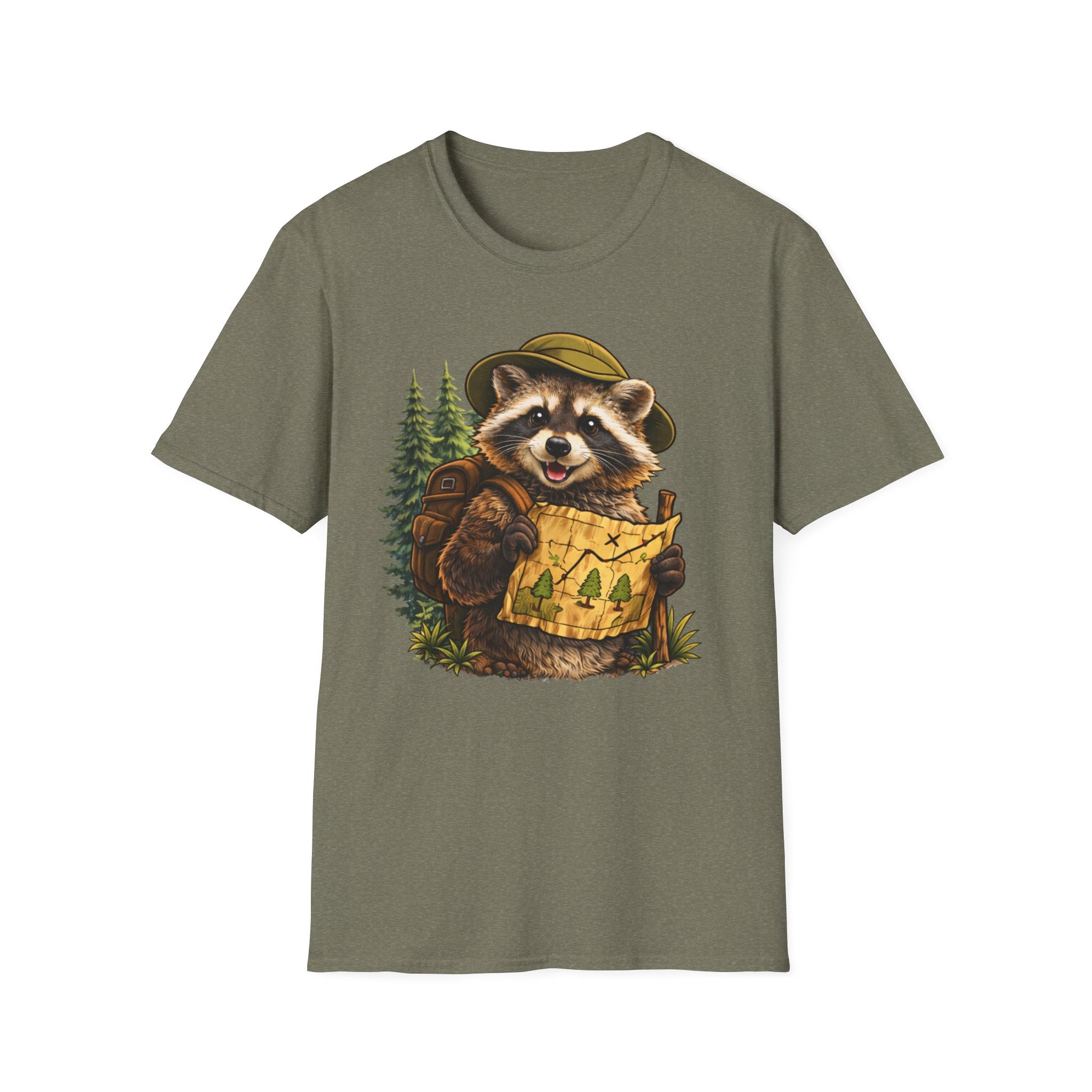 Raccoon _Hiking T-Shirt