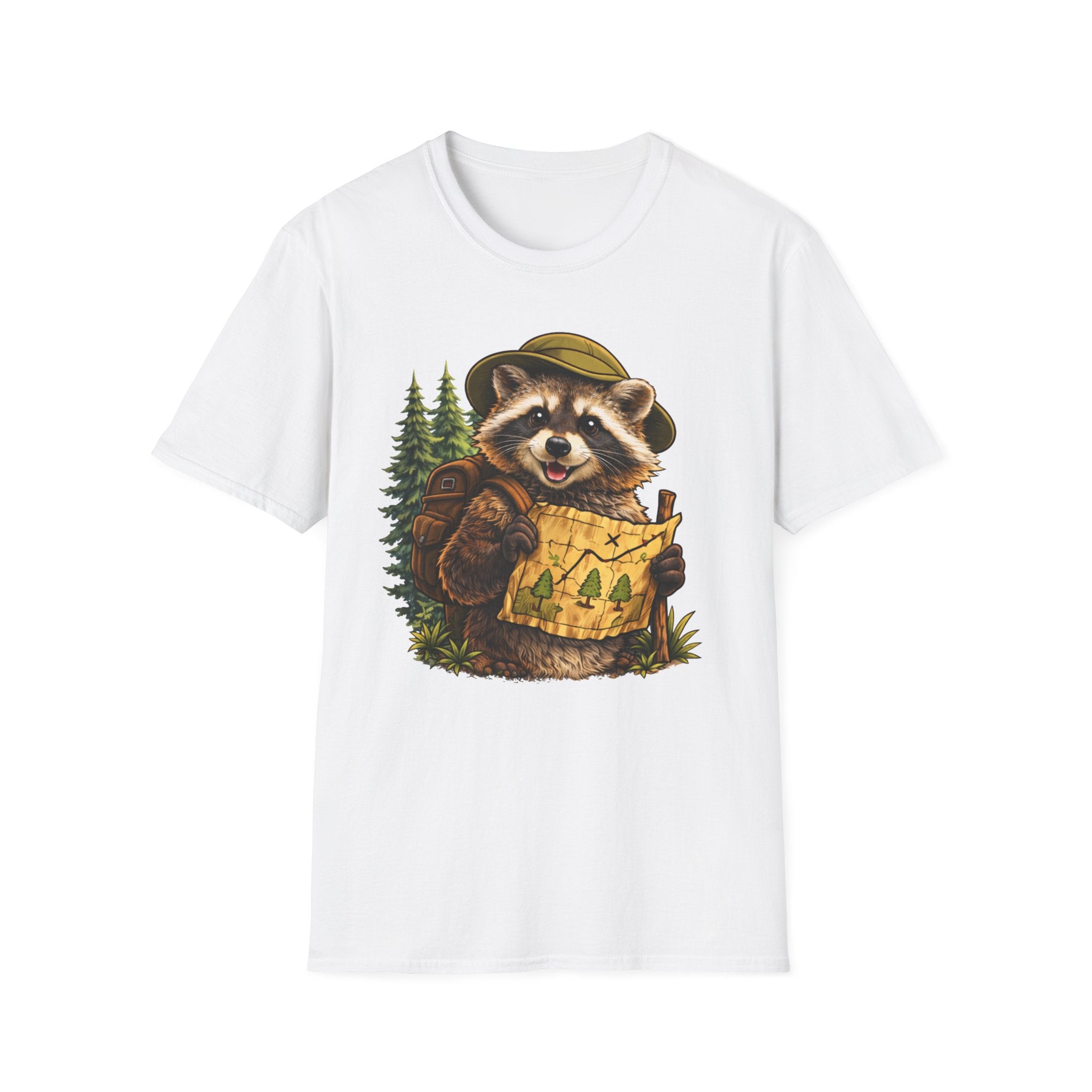 Raccoon _Hiking T-Shirt