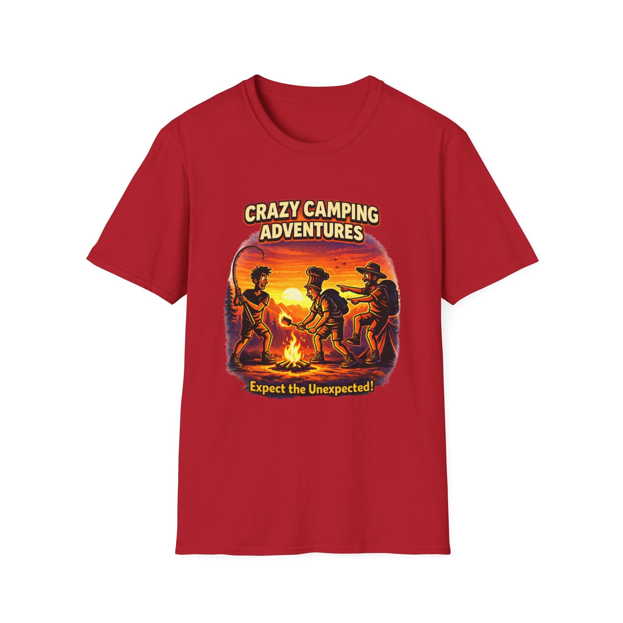 CAMP CRAZY ADVENTURES EXPECT THE UNEXPECTED T-Shirt