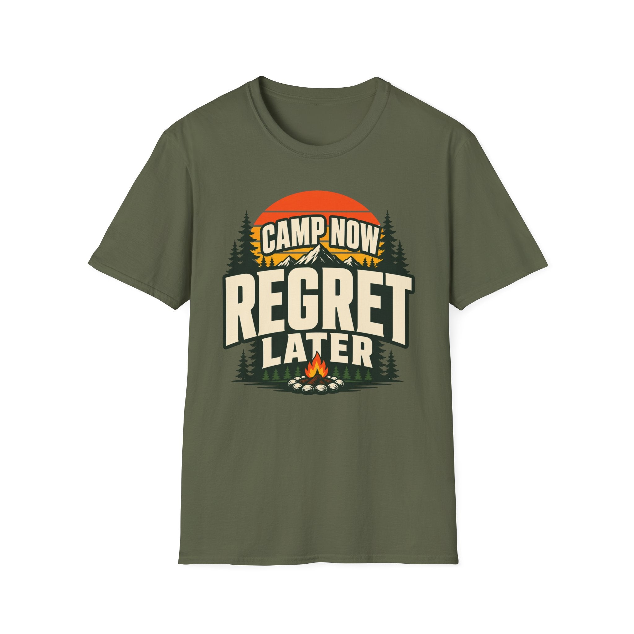 CAMP NOW REGRET LATER
