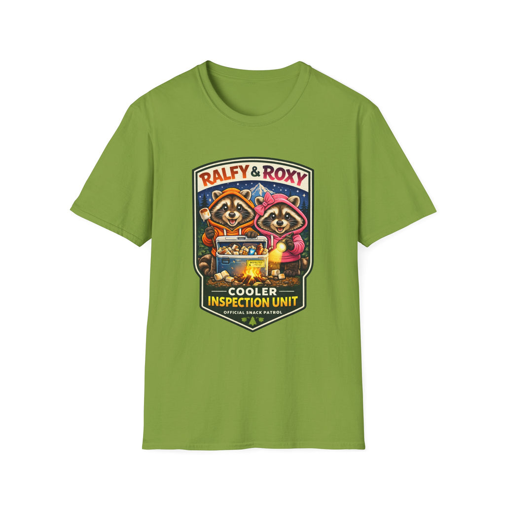 Ralfy and Roxy Cooler Inspection Unit T-Shirt