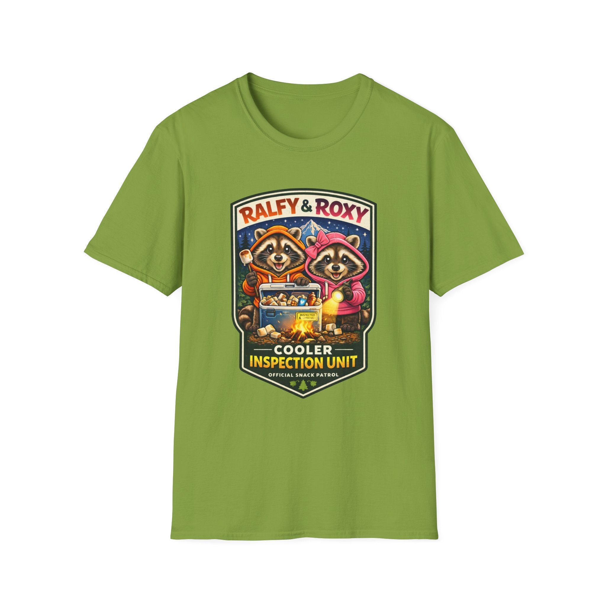 Ralfy and Roxy Cooler Inspection Unit T-Shirt