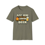 Just Here for the Campfire and Beer T-Shirt
