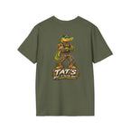T-Shirt — 'Tat's' Crocodile Logo Casual Tee