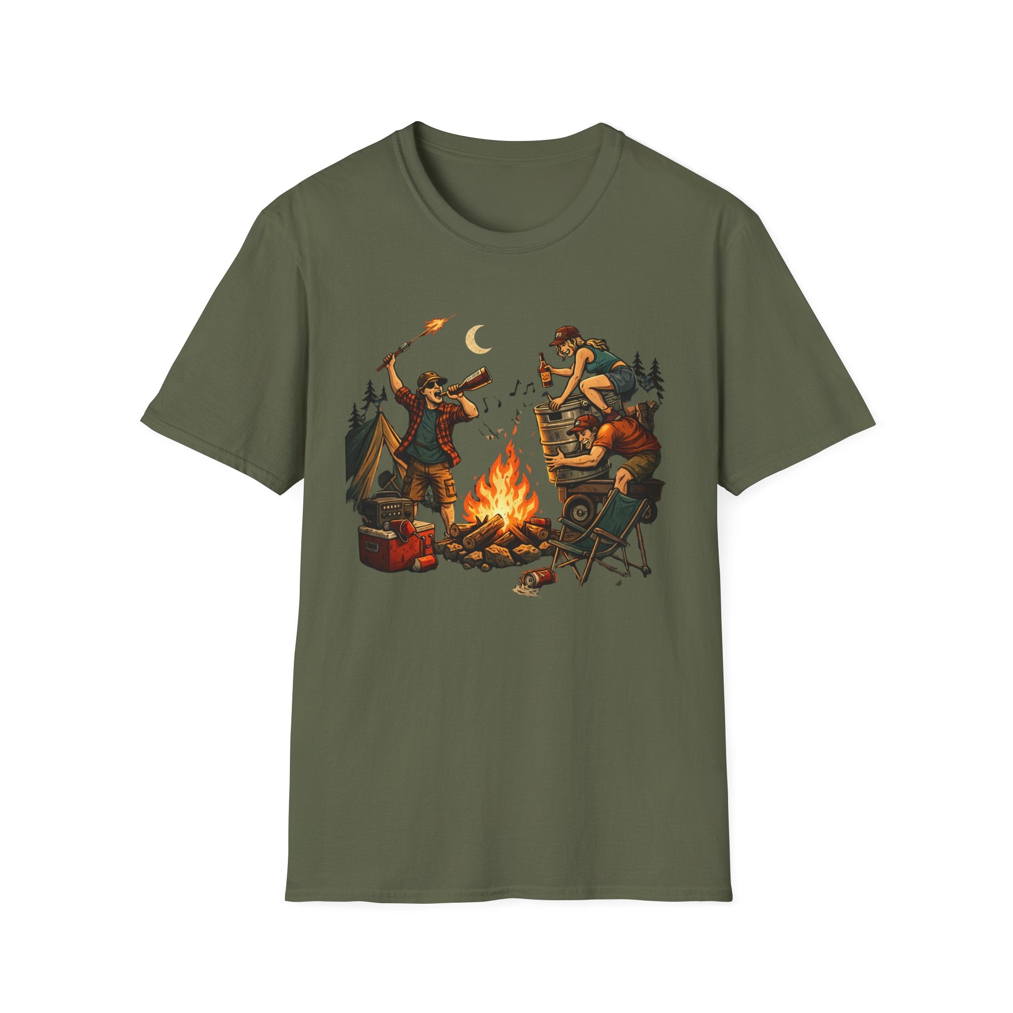 Camp Fire Party T-Shirt