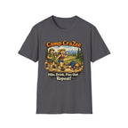 Camp CraZee Hike Drink Pass out Repeat T-Shirt
