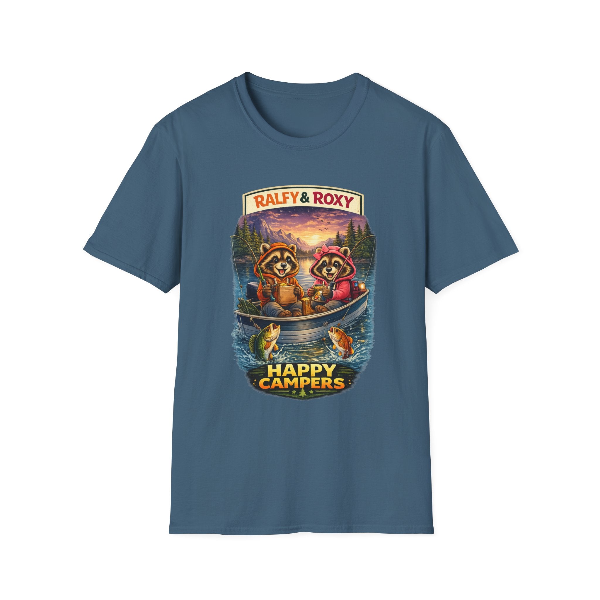Ralfy and Roxy Happy Campers T-Shirt