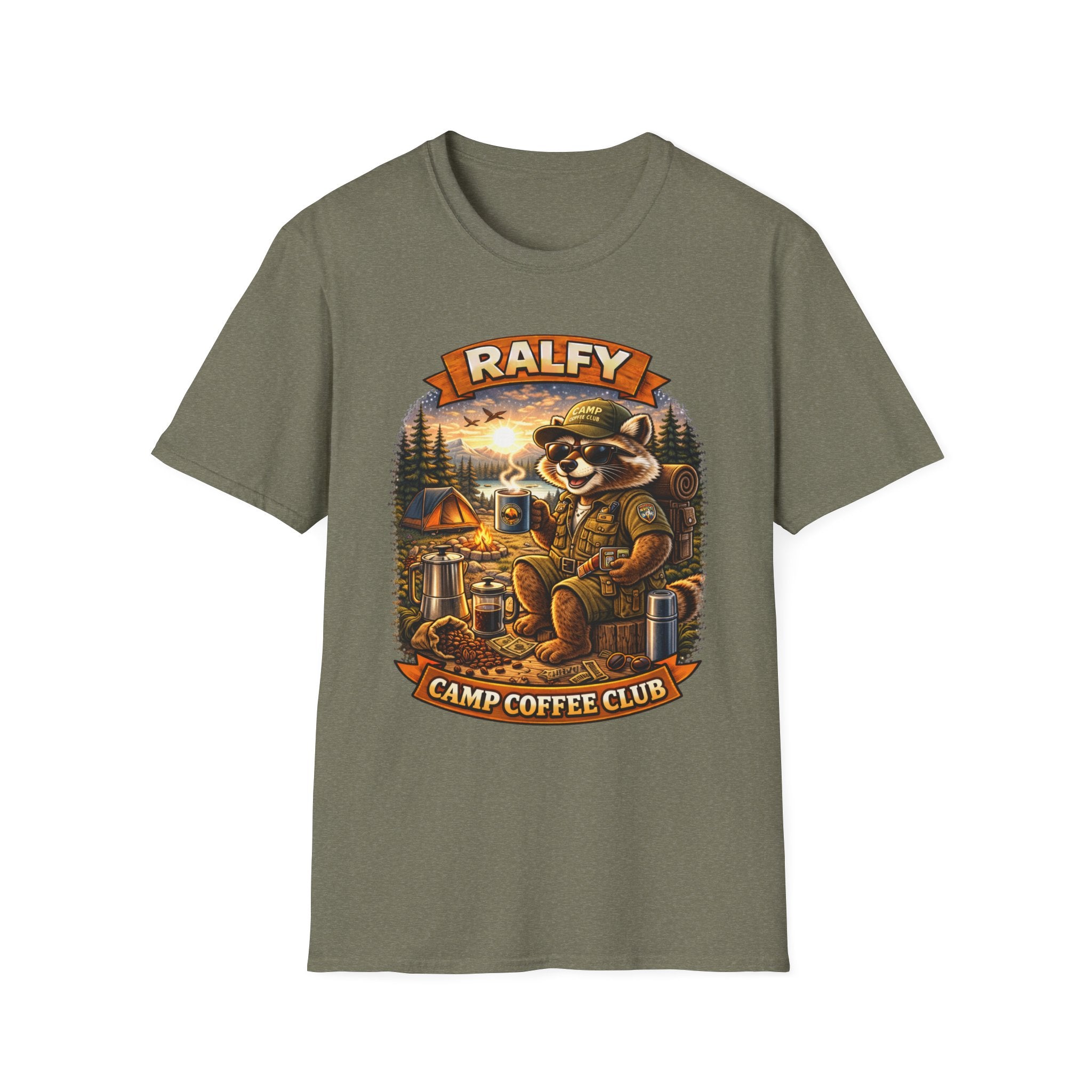 Ralfy Camp Coffee Club CraZee T-Shirt