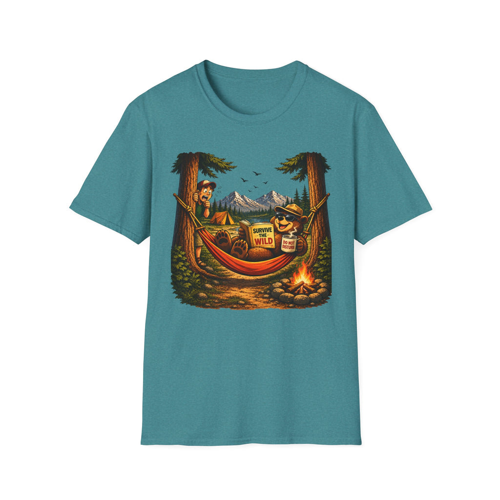 Bear Lounging in Hammock T-Shirt