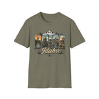 Boise Idaho Vintage Mountain Tee — Scenic State Pride T-Shirt