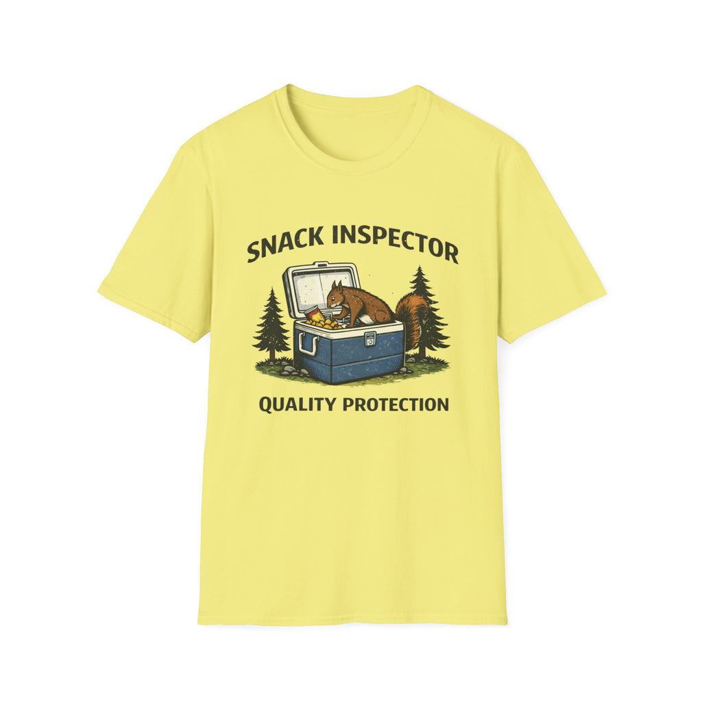 Snack Inspector Quality Protection T-Shirt