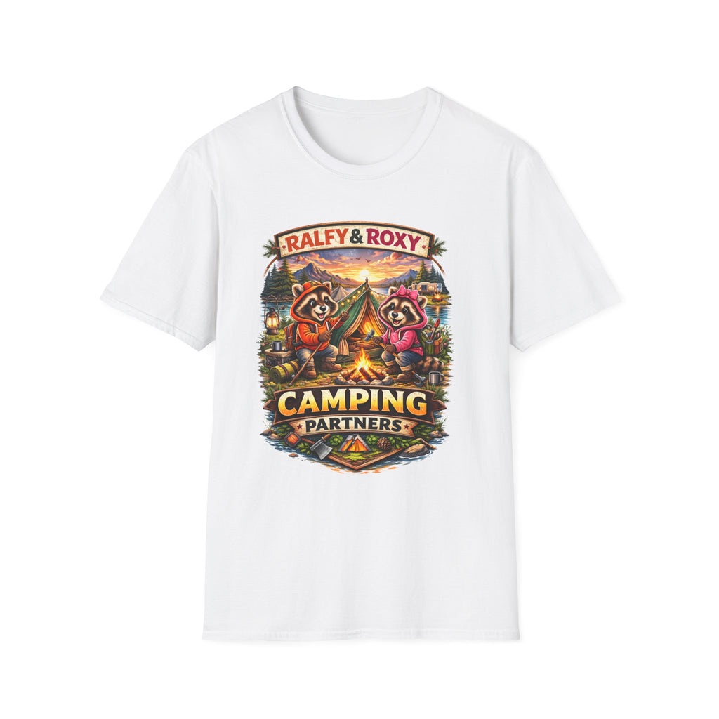 Ralfy and Roxy Camping Partners T-Shirt