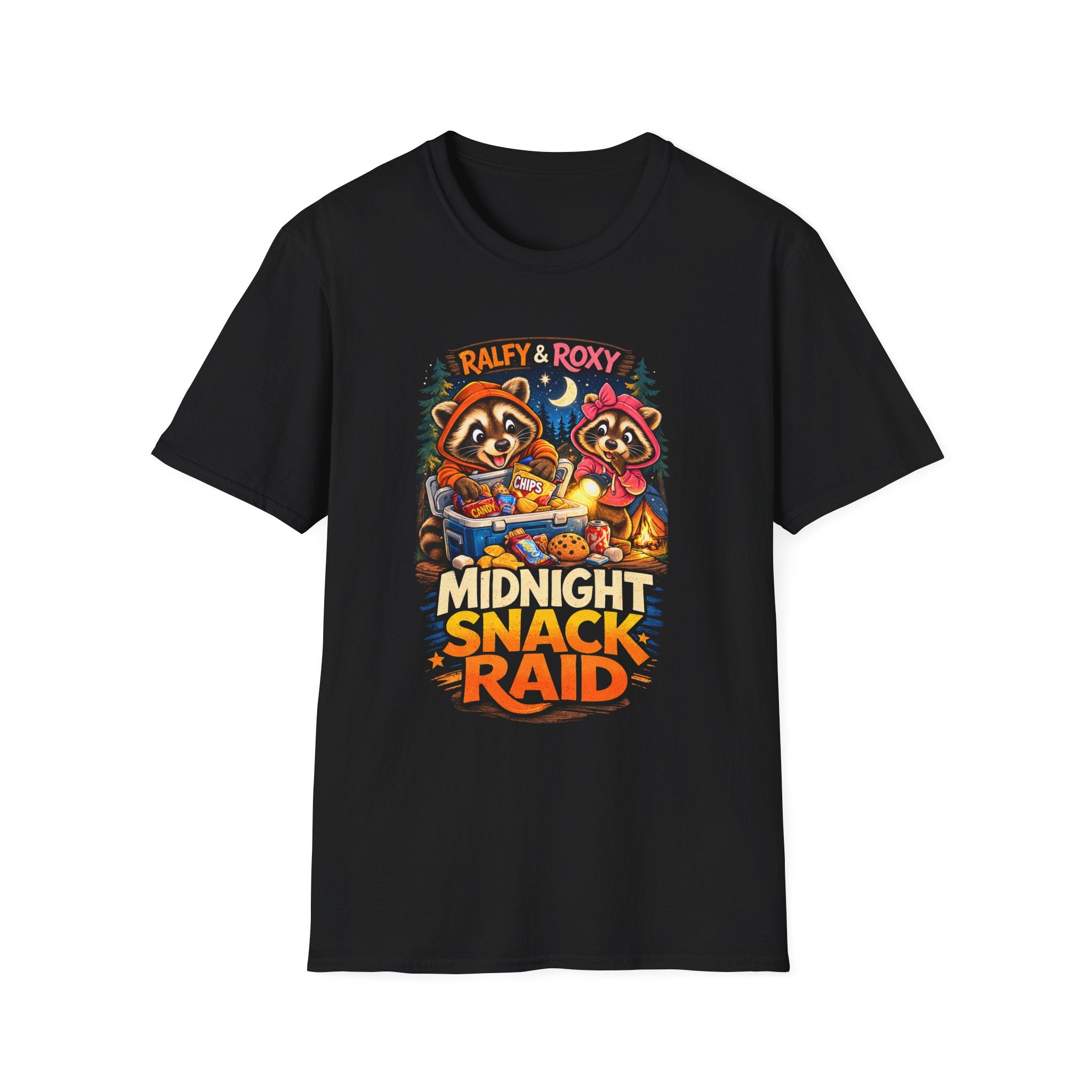 Ralfy and Roxy Happy Midnight Snack Raid T-Shirt