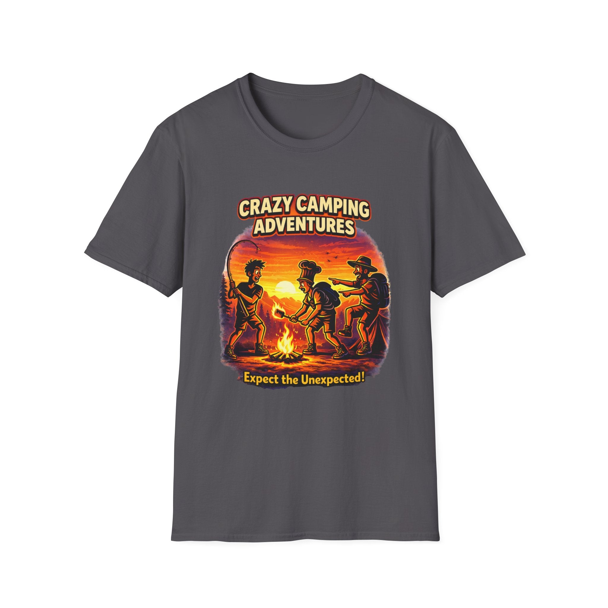 CAMP CRAZY ADVENTURES EXPECT THE UNEXPECTED T-Shirt