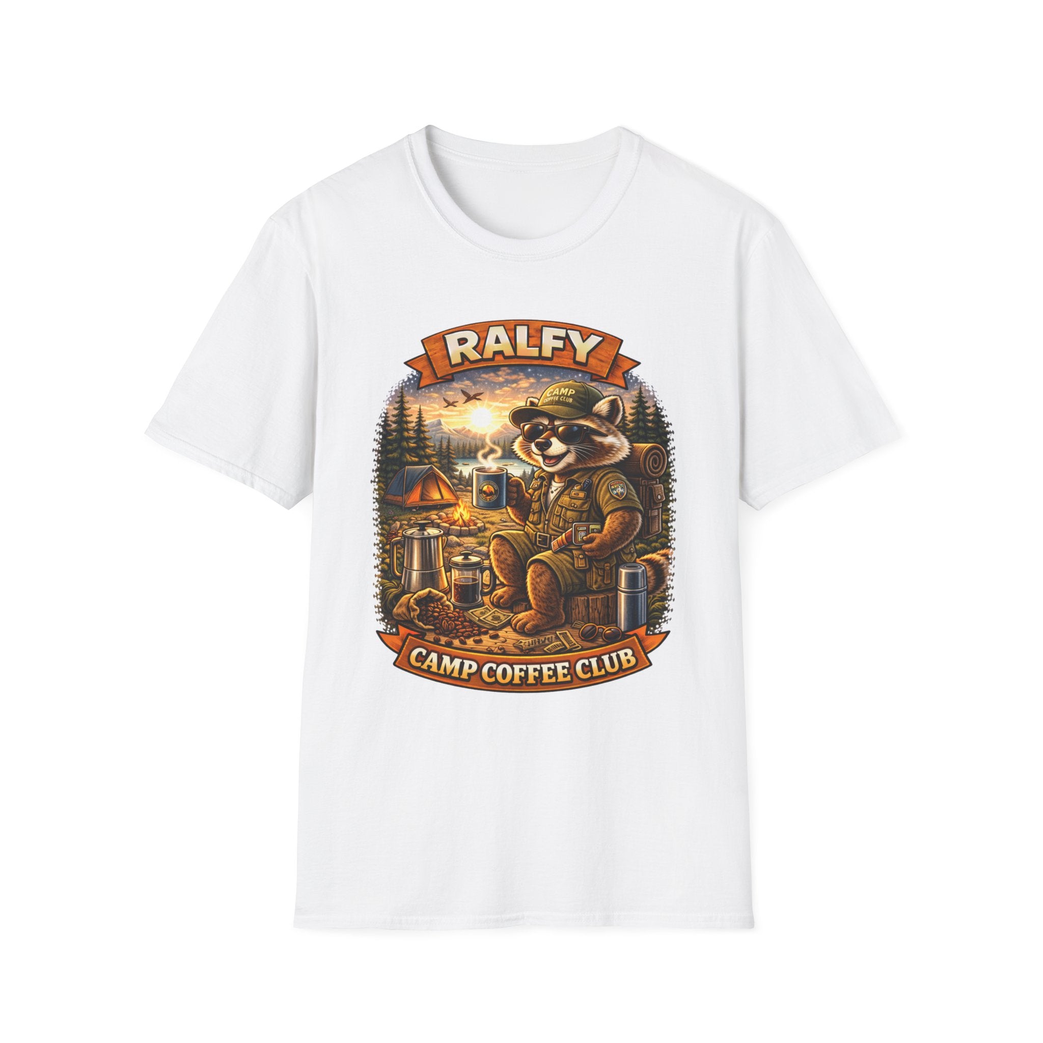 Ralfy Camp Coffee Club CraZee T-Shirt