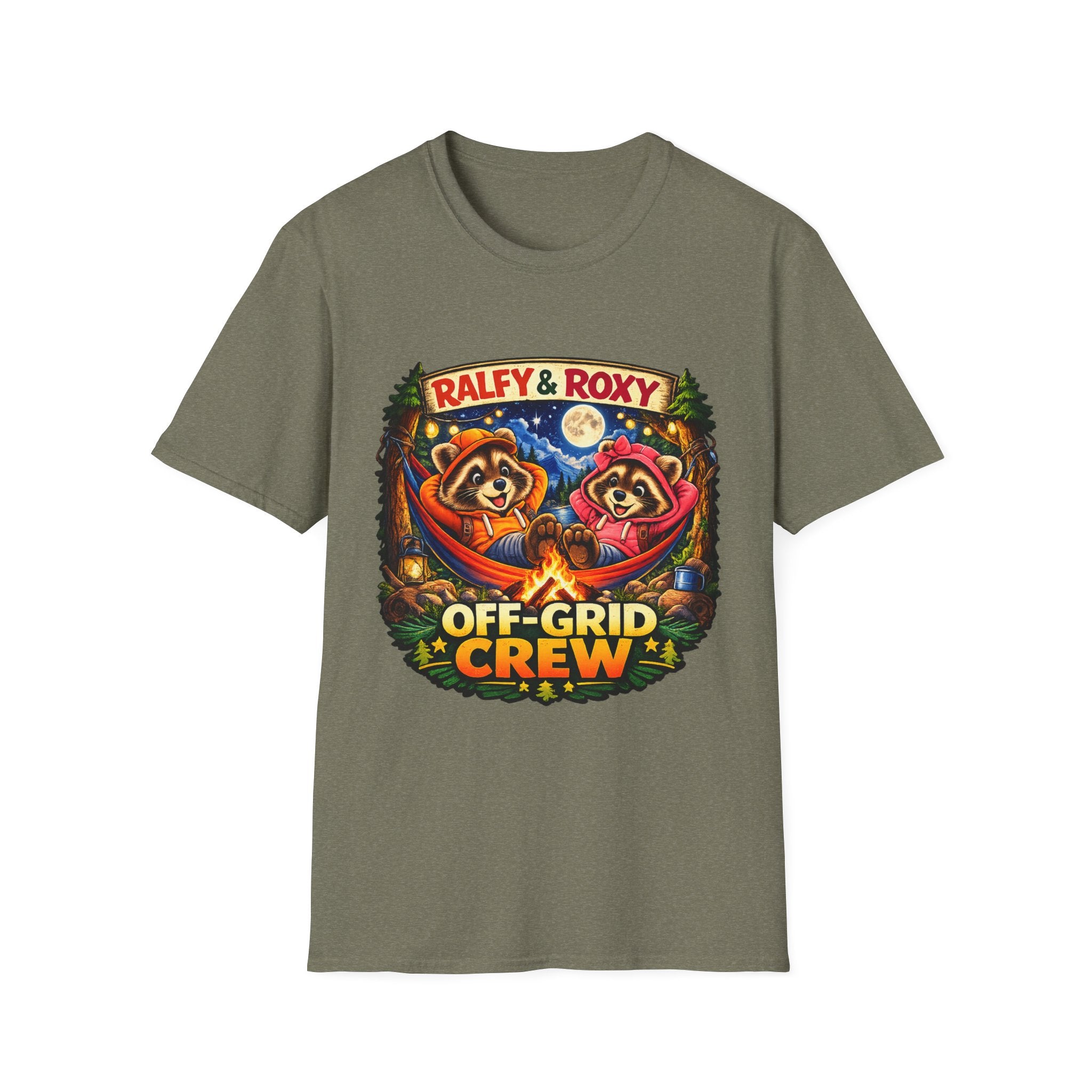 Ralfy and Roxy off Grid Crew T-Shirt