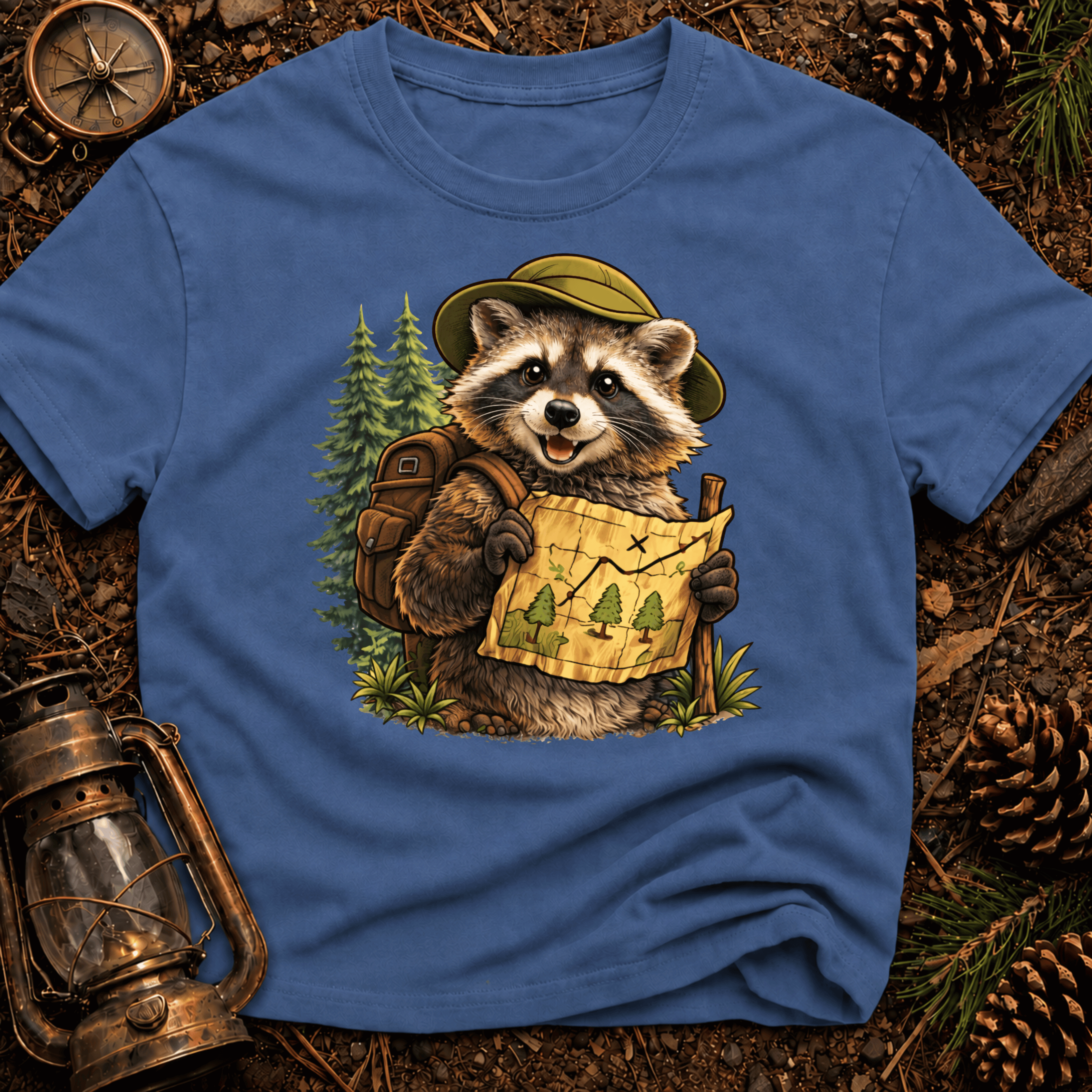 Raccoon _Hiking T-Shirt