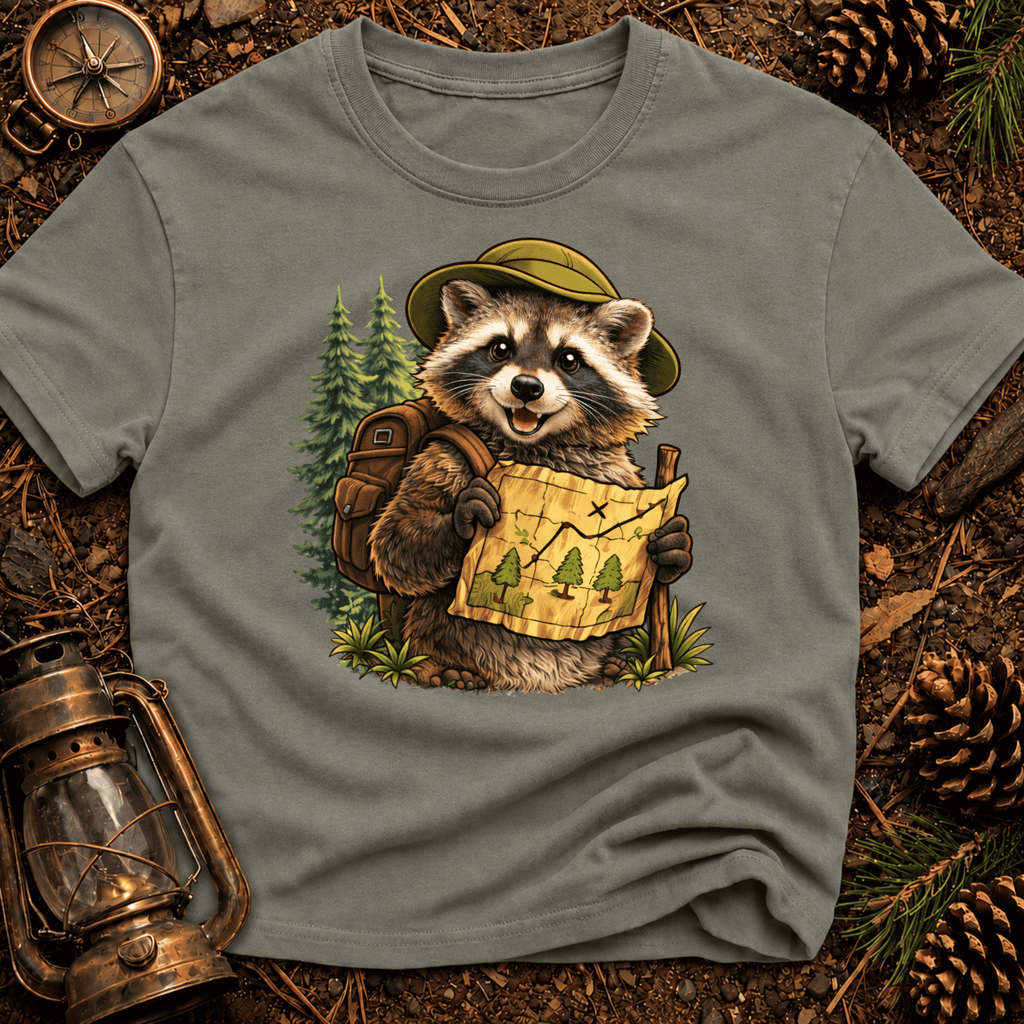 Raccoon _Hiking T-Shirt